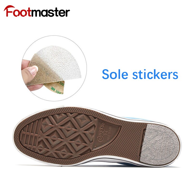 Footmaster 1 Paar Sportschoenen Zool Stickers Verdikte Antislip Slijtvaste Beschermende Stickers Schoen Care Kit Schoen accessorie: 44-45