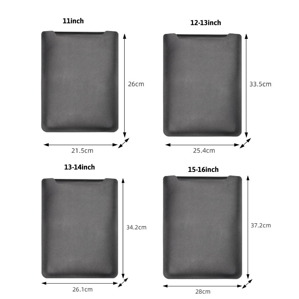 11/13/14/15 tommer stødsikker laptop-sleeve, bærbart farverigt ultrabook-cover, ultratyndt beskyttelsesetui til hp/dell/surface