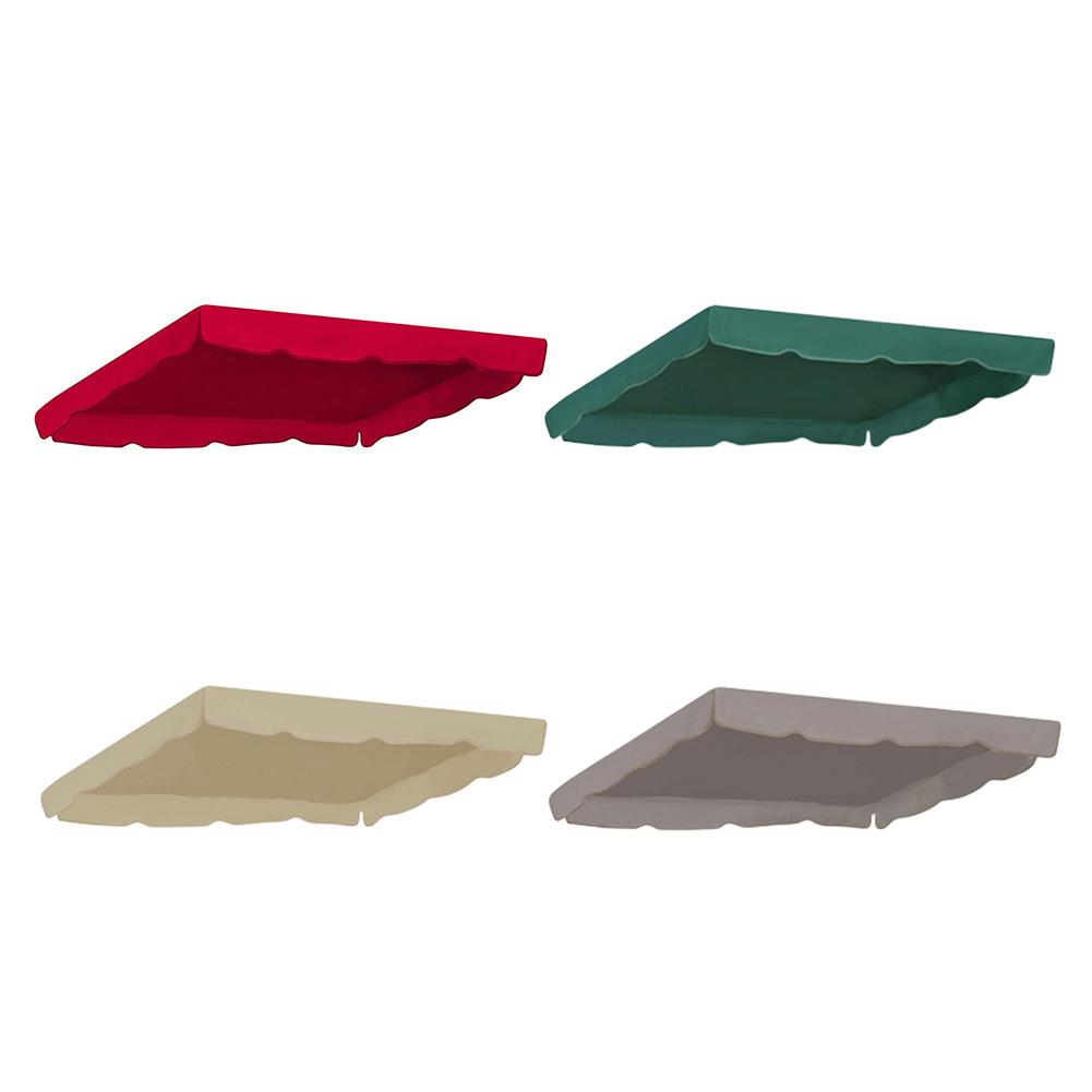 Byte av trädgårdsgunga kapell 3-- sits vattentät topplock för uteplats uteplats veranda gård 4 färger 164 x 114 x 15cm