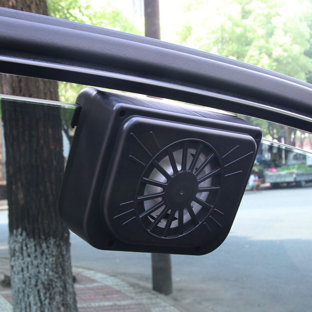 System Car Exhaust fan Weather Strip With Users Manual Portable Air Vent