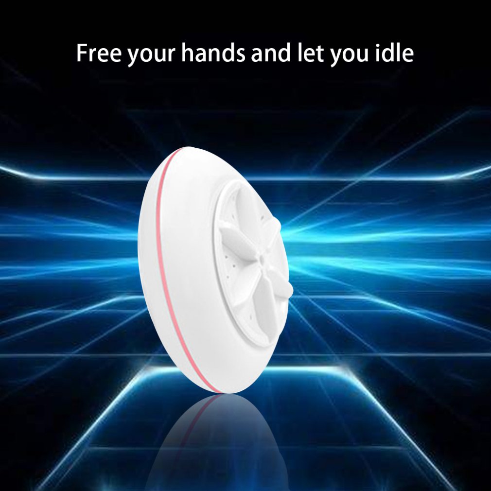 Convenient Automatic Ultrasonic Mini Clothes Washing Machine Special Materials Washing Tool Travel Washing Device