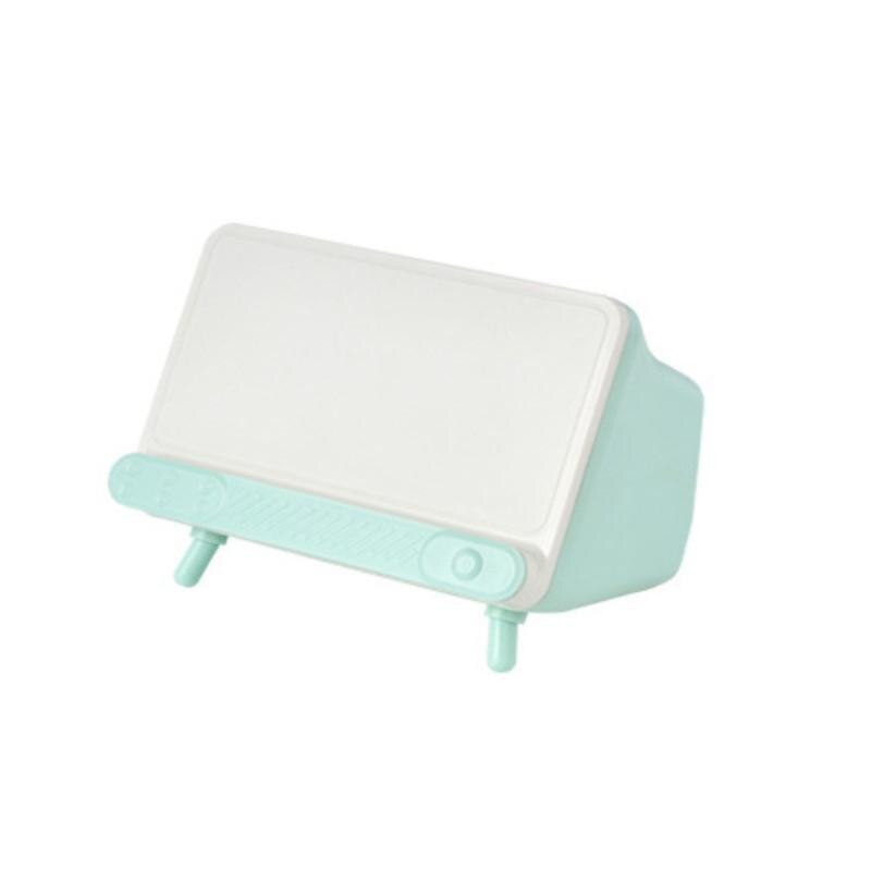 1PC Tissue Box Retro Desktop TV Shaped Tissue Box Mobile Phoneb Ipad Tablet PC Movie Rack Paper Pumping Storage Home Accessories: 1PC Green