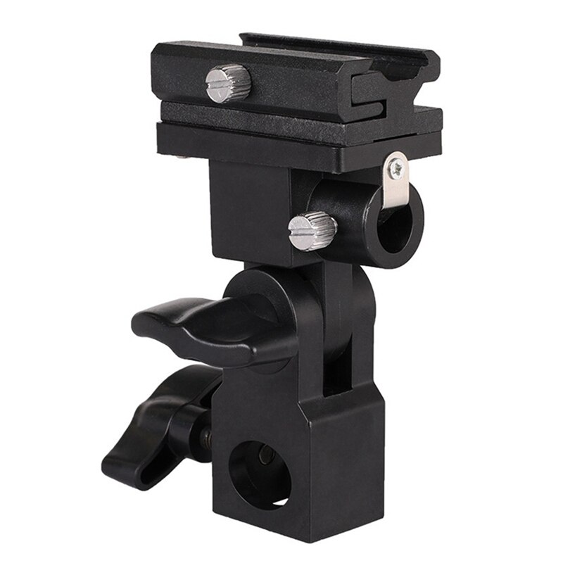 2Pcs Shoe Speedlight Umbrella Mount Holder Swivel for Light Stand Flash Bracket for Trigger -Shoe Flash