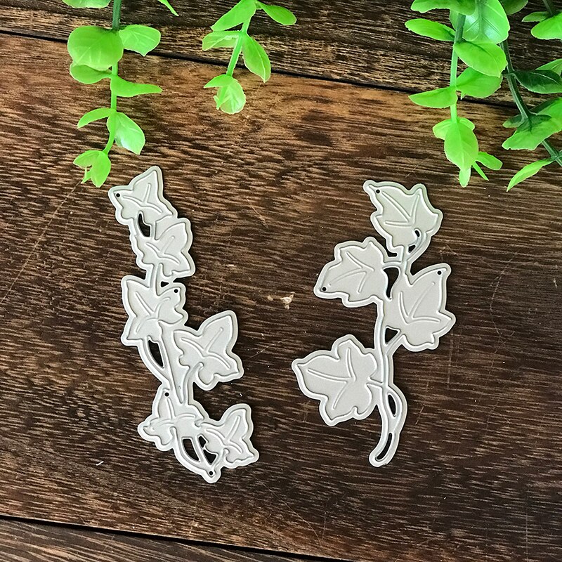 Trailing Ivy Leaves Metal Cutting Dies for Scrapbooking Stamp and dies for Card Making Craft Dies