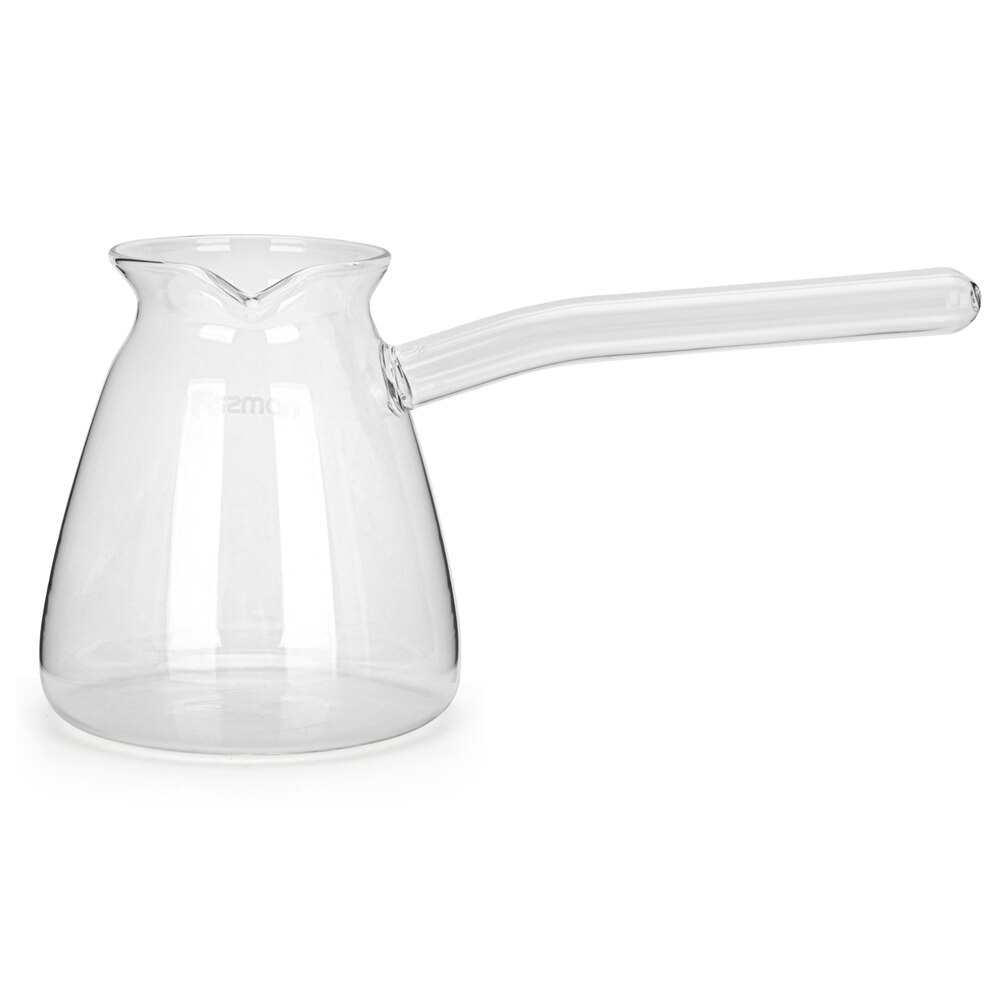 Lämmönkestävä lasi turkkilainen kahvipannu 500/650ml turkki manuaalinen kahvinkeitin läpinäkyvä espresso kahvinkeitin vedenkeitin tee