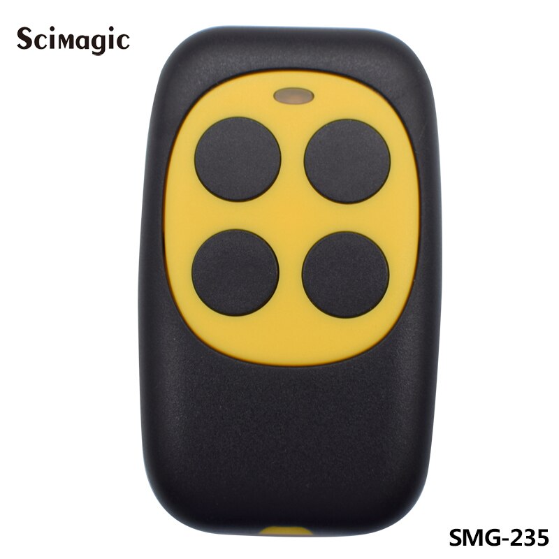 433MHz DITEC GOL4C Garage Door Opener Clone Remote Control Fixed Code DITEC Transmitter Garage Command: yellow