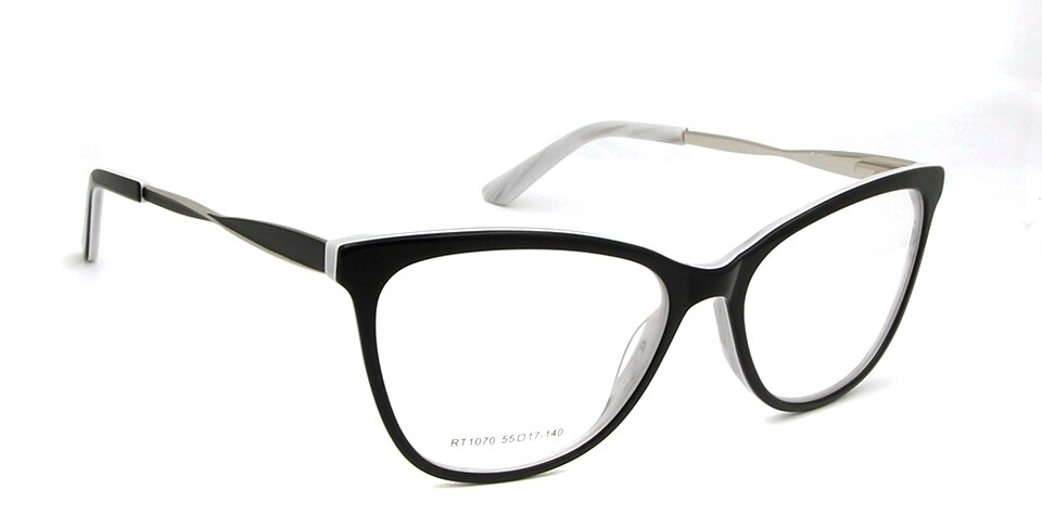 High Grade Acetate Optical Glasses Frame For Women Eyeglasses Frame Trends Fashionable Spectacle Frames Oprawki Okularowe Damski: black2 frame glasses
