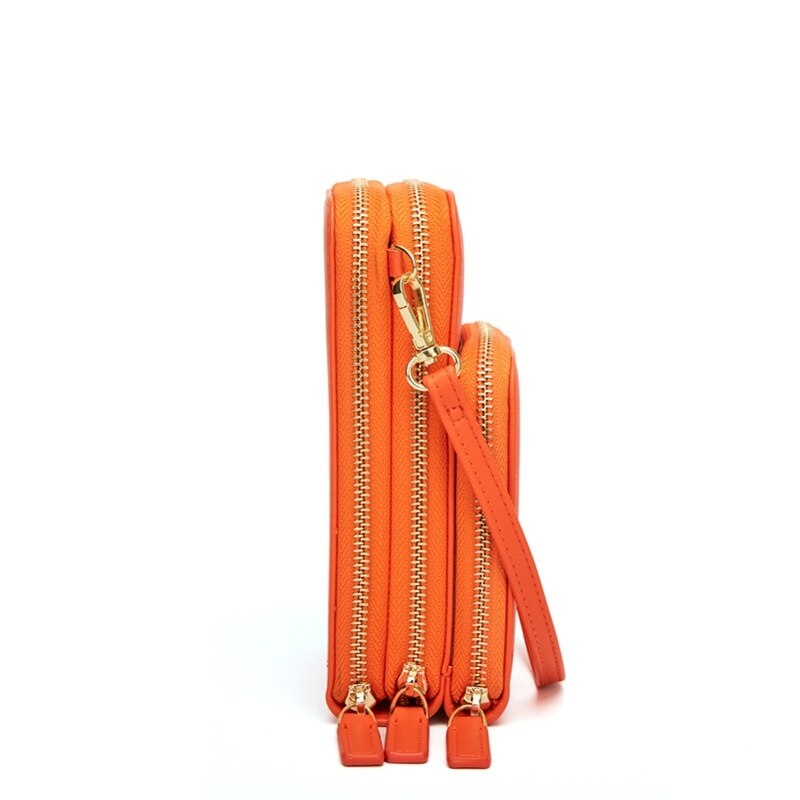 Korean Version Big Capacity Multifunction Sutdent Shoulder Bag Street Solid Color Portable Tote Handbag Crossbody Bag