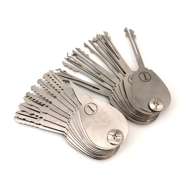 21pcs Double Sided Lock Picks Tools Set Stainless steel
