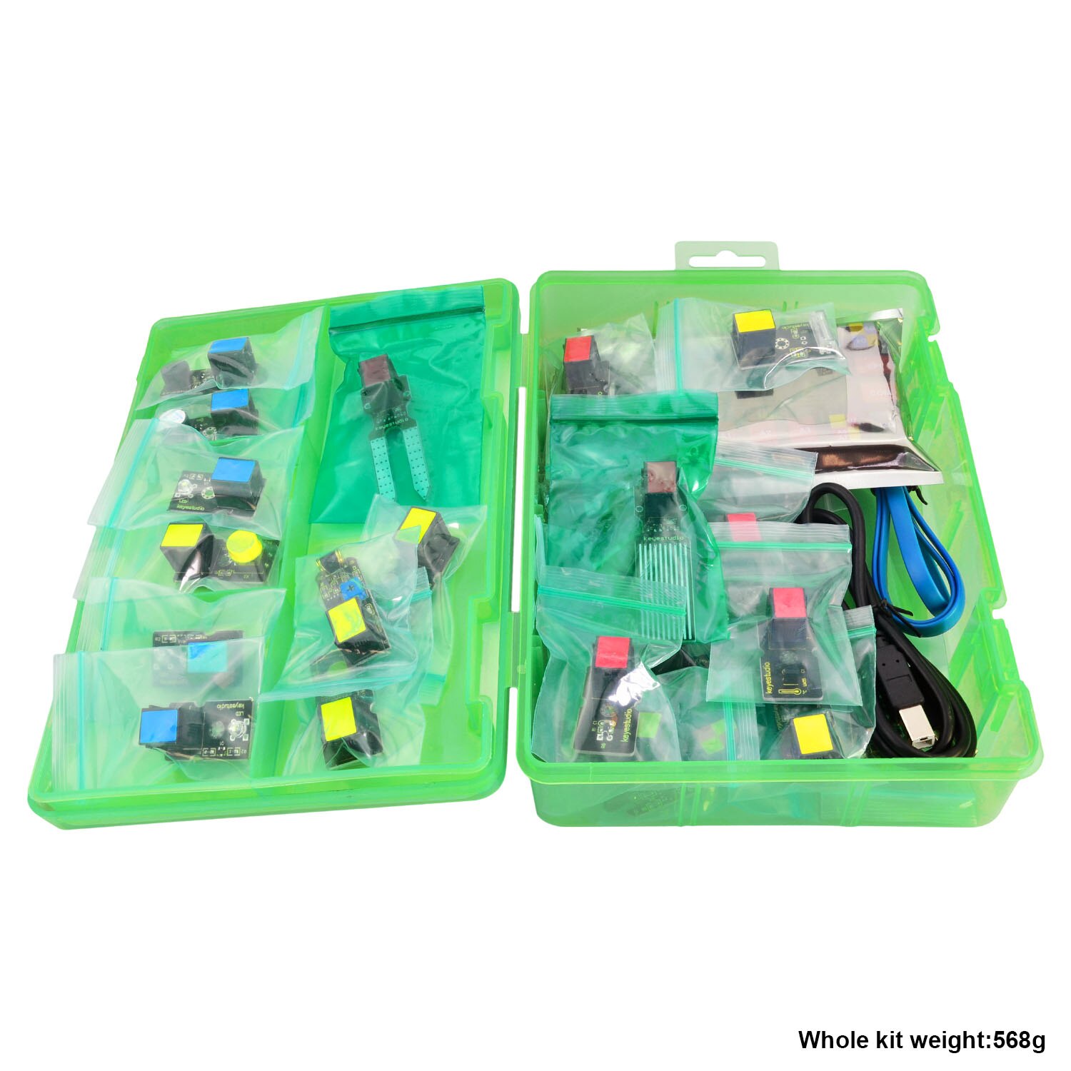 Keyestudio Einfache Plug Learning Kit für Arduino Starter Kit Lernen Ressourcen STEM EDU