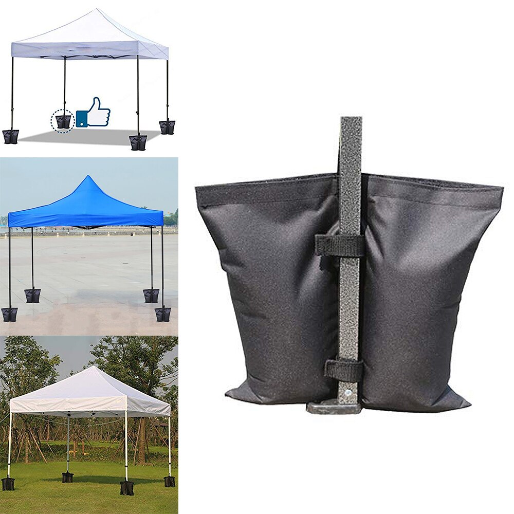 Regenkap kamperen 4 stuks industriële gewichten tas beengewichten pop-up luifel tent verzwaarde voeten tas zandzak buiten regenkap