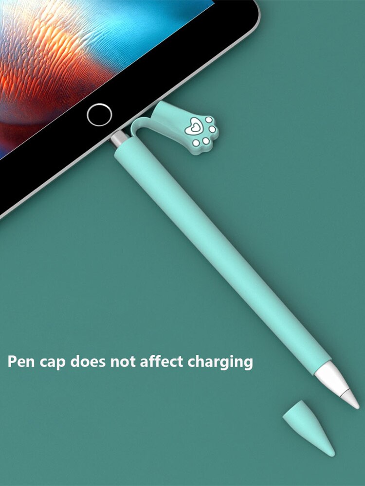 Silicone Case For Apple Pencil 2 1st 2 Case Pencil case Tablet Touch Stylus Protective Cover Pouch Portable Soft Silicone Cases