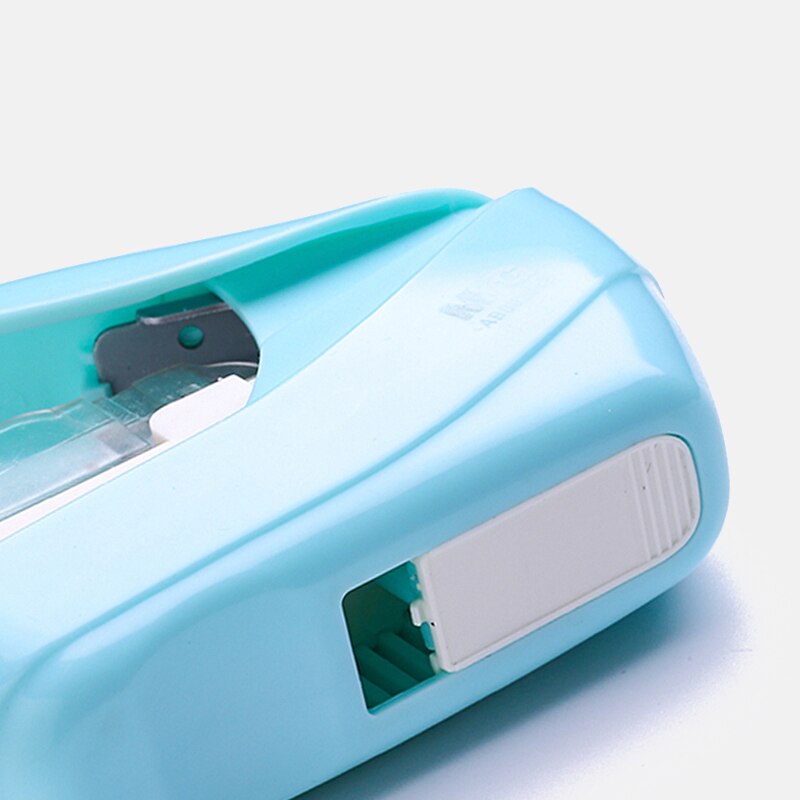 Agrafeuse sans couture agrafeuse sans effort Mini livre mignon agrafeuse sans papier agrafage outils de Scrapbooking