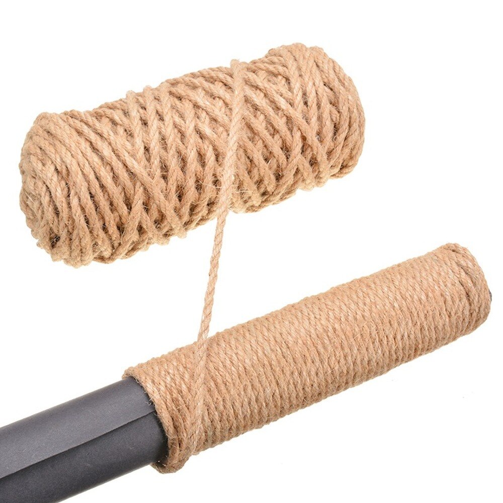 Sisal Rope Cat Tree DIY Scratching Post Toy Cat Climbing Frame Replacement Rope Desk Legs Binding Rope for Cat Sharpen Claw