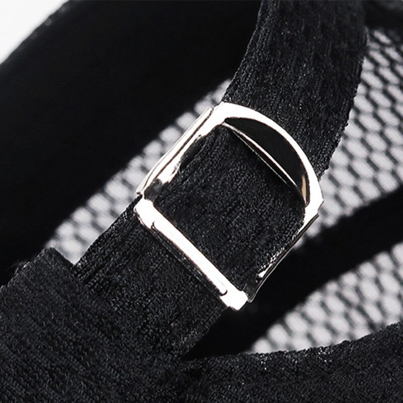 Unisex zomer platte pet dames heren ademend mesh hoed effen kleur buiten vissen sport zonnehoed casual zonnebrandcrème petten hoofdbedekking