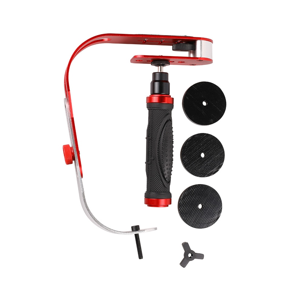 Stabilisateur vidéo portable caméra Steadicam stabilisateur pour Canon Nikon Sony caméra Gopro Hero téléphone DSLR DV stabilycam accessoires