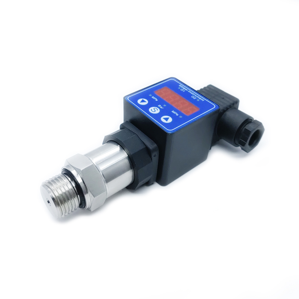 pressure transmitter with LED Display M20*1.5 12-36V 4-20mA 0.5% 0-600bar optional stainless steel pressure transducer sensor