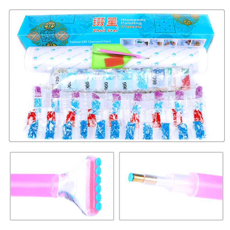 3D Diamond Cross Stitch Crystal Square Diamond Sets Full Decorative Diy Diamond Painting Rose Diamond Embroidery Flower YD