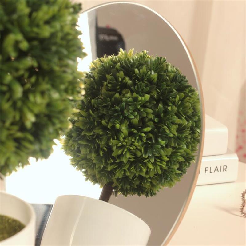 Meubelstof wanddecoratie spiegel houten badkameraccessoires bureau hoog helder staand cosmetische dressoir make-upspiegel