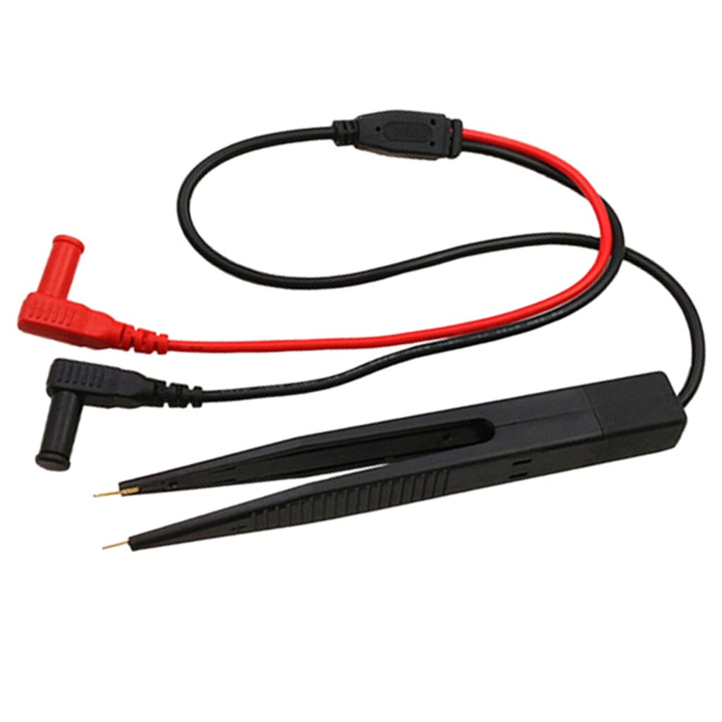 SMD Chip Component Testing Tool Multimeter Pen Probe Lead Tweezers