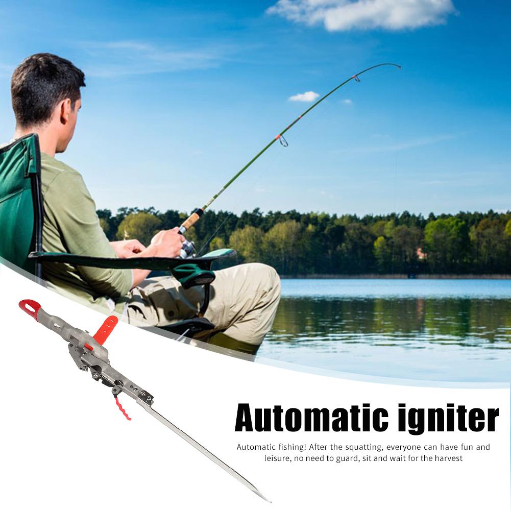Foldable Automatic Spring Fishing Pole Bracket Durable Outdoor Fishing Gear Adjustable Fishing Pole Holder Sea Rod