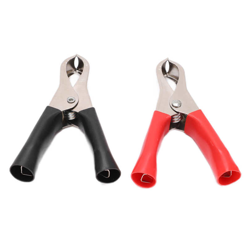 Battery Clip Fire Retardant Battery Clamp Strong Conductivity for Instrument for Electronics