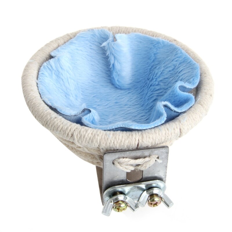 Bird Nest Breeding Cotton Rope House Home Weave Canary Finch Budgie Handmade JUL3