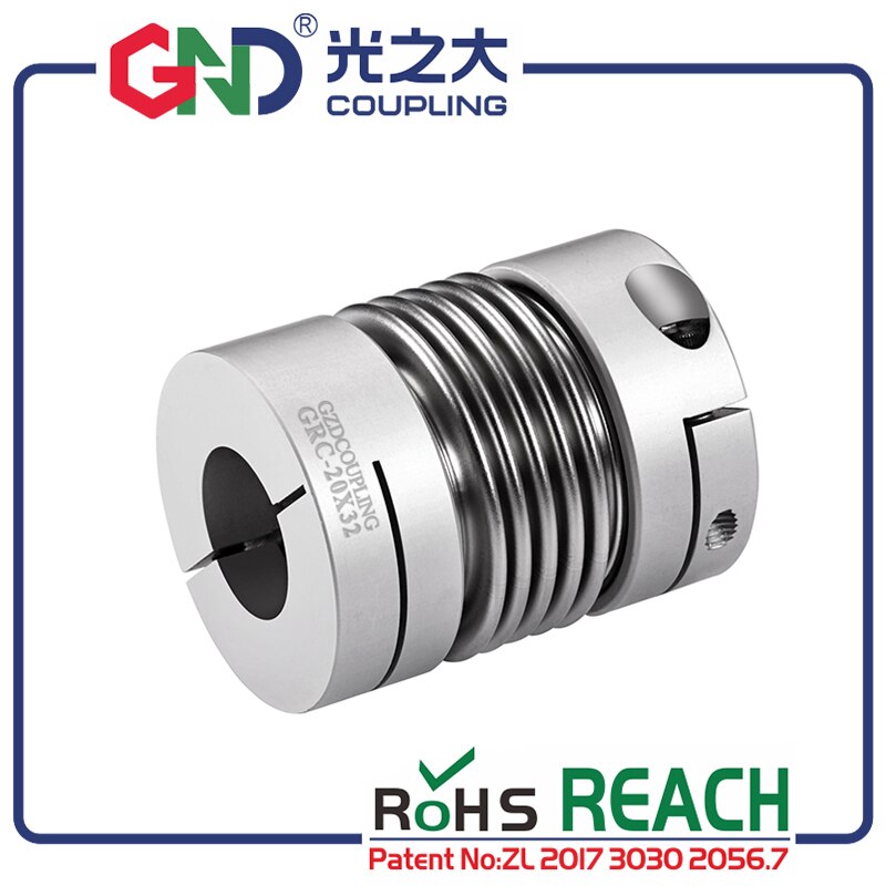D65mm l81mm balgkoppelingsklem serie koppelingsas 8mm voor servomotor aluminiumlegering askoppeling