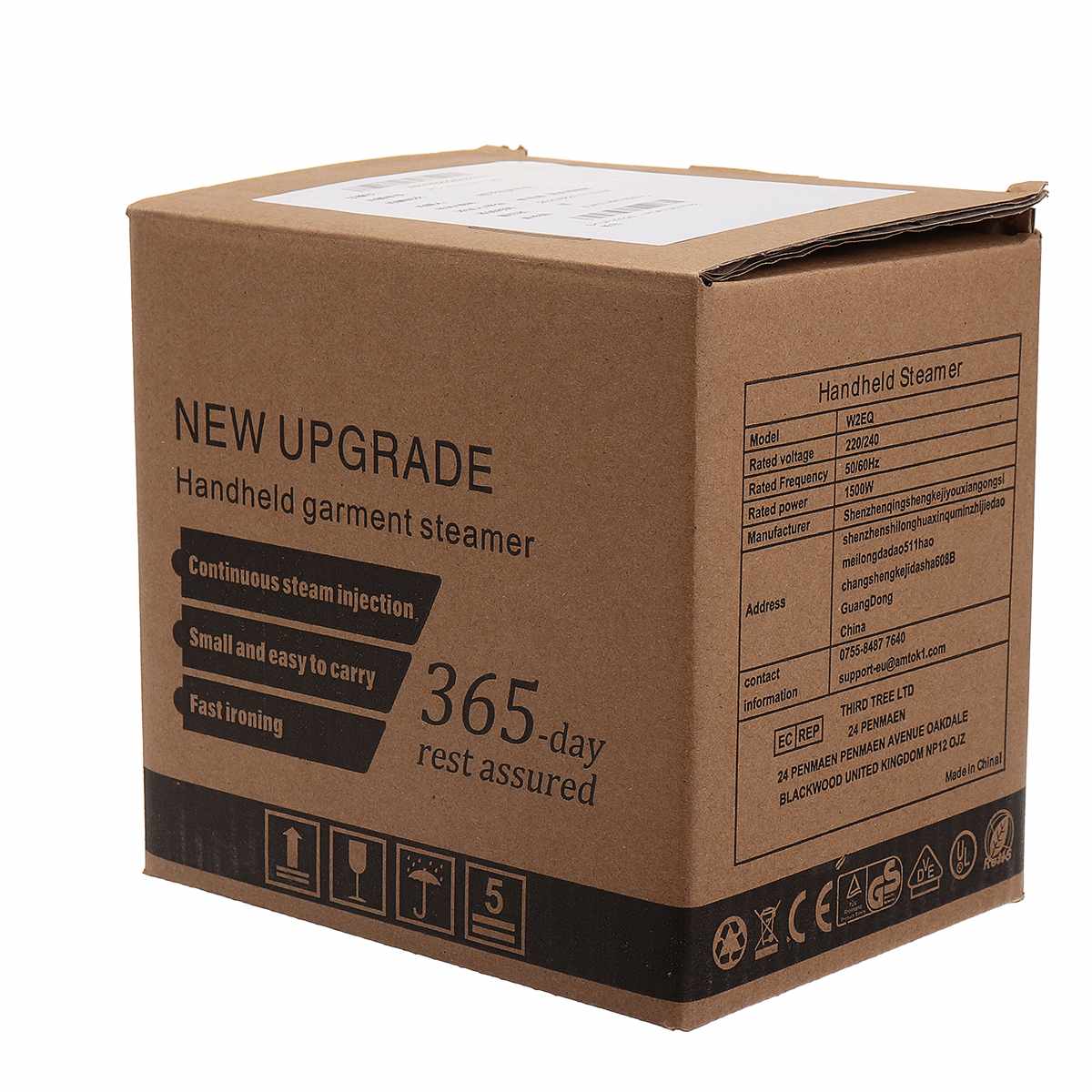 1500W Handheld Steamer Powerful Garment Steamer Portable continuous output Fast-Heat Steam Iron Ironing Machine For Home Travel