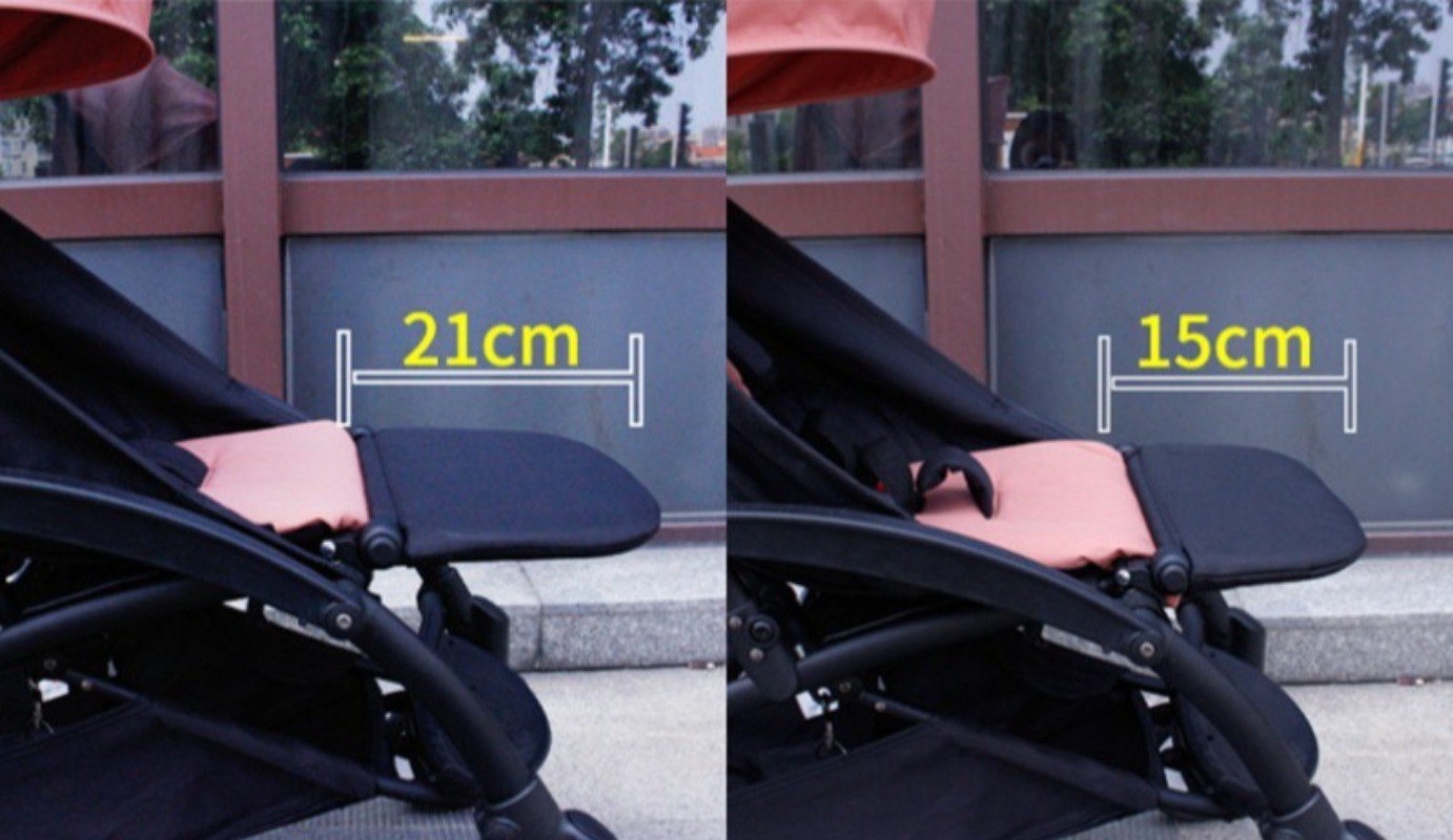 Accessoires voor kinderwagens, verlengd voetsleppedaal