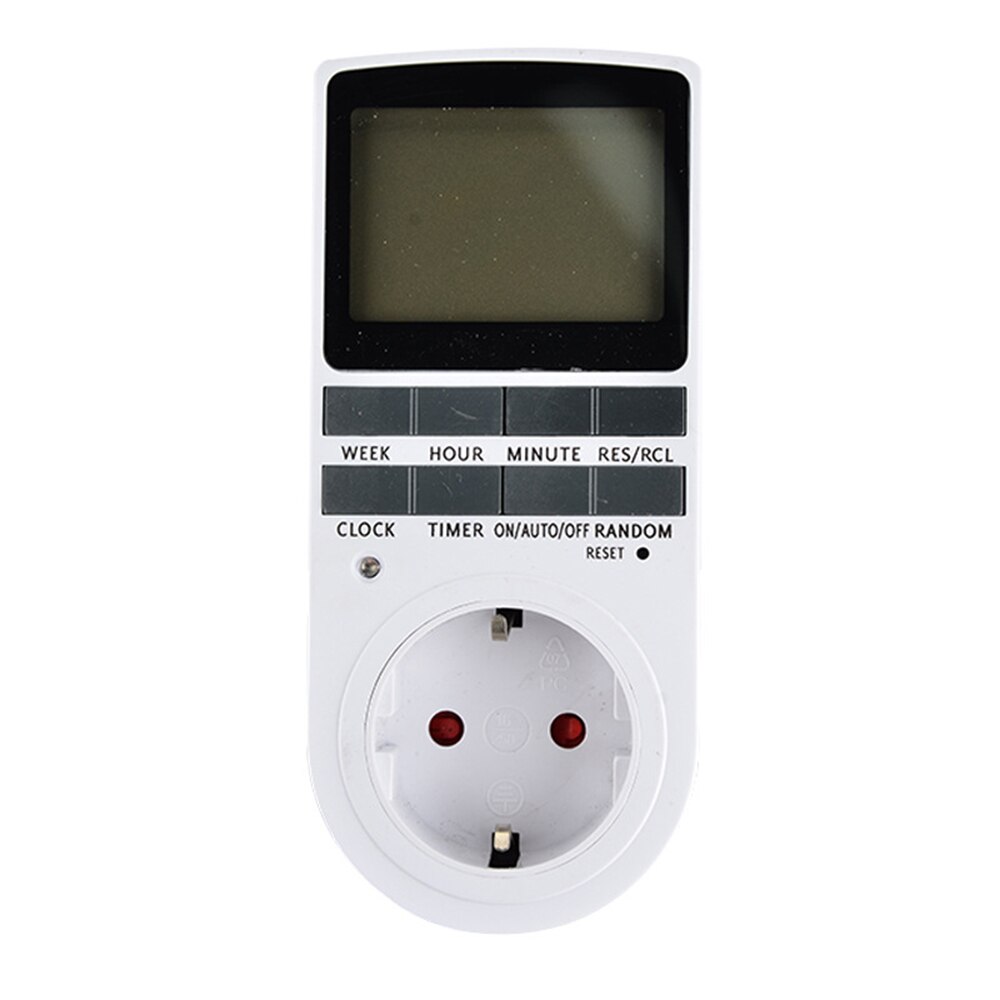 Timer Digital Timer Programmable Time Switch Outlet 230V 220V 120V 16A 15A 13A 10A UK EU US Plug Kitchen Timer Socket 60Hz