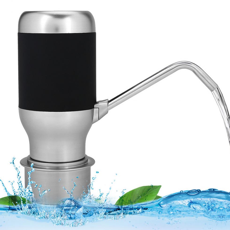 Mini Double Mode Portable Touch-tone Wireless Rechargeable Electric Water Pump Intelligent Pump for 5L - 18.9L Barrelled Water