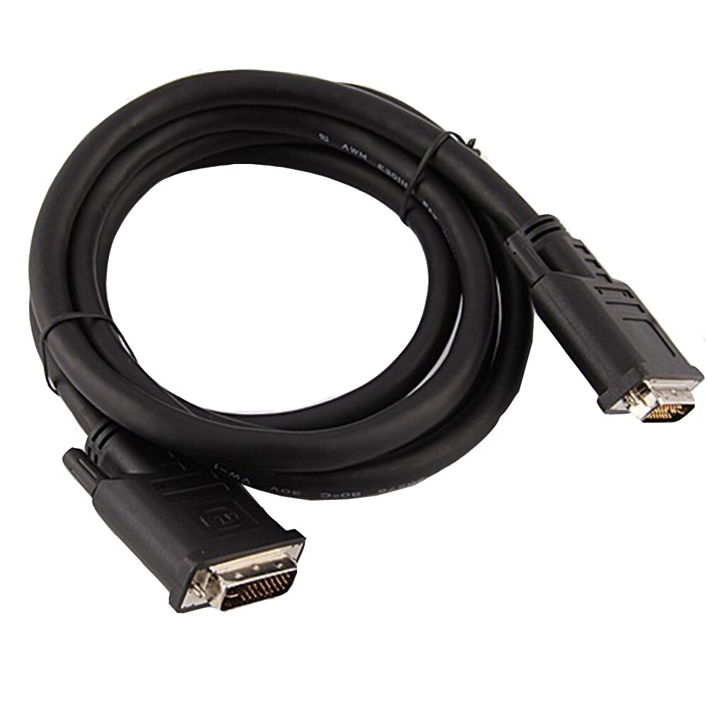 DVI Dual link kabel cord DVI-I Dual Link Digital Analoge Monitor Kabel DVI 24 + 5 male naar DVI 24 + 5 mannelijke 1.8M