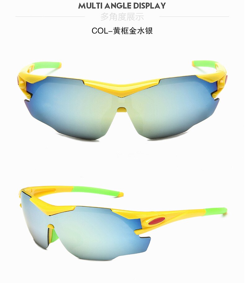 0761 günstige Sport Radfahren Brillen sport Männer Frauen Laufsport Angeln Sonnenbrille UV Schützen Road Fahrrad MTB Sonnenbrille 6 farben