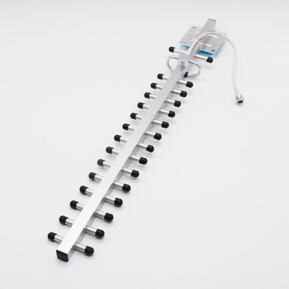 Antena Yagi para exteriores, dispositivo de alta ganancia, 18dbi, 1710-2170Mhz, 3G, 4G, 1800MHz, 2100MHz, Lte, n-macho/hembra, Cable externo de 0,3/3M