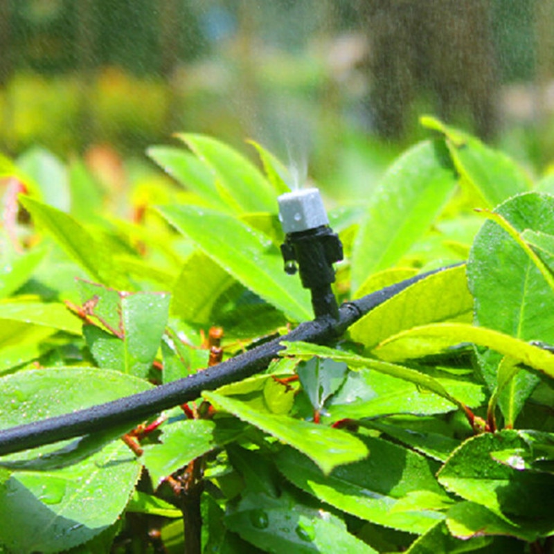 25M/20M/10M/5M Mikro Tropfen Bewässerung Bausatz Pflanzen Garten Bewässerung System Automatische garten Schlauch Bausätze Stecker Einstellbare Tropf