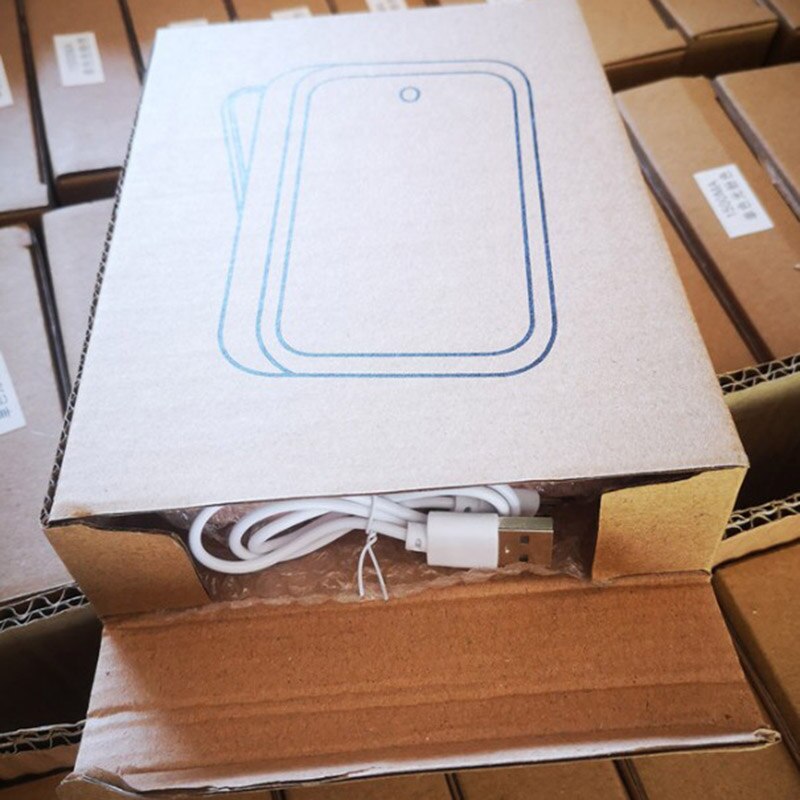 Lusterko kosmetyczne z podświetleniem doprowadziło z ładowaniem USB wypełnij światło ambona składane przenośne podświetlane lustro makijaż lustra ze światłem