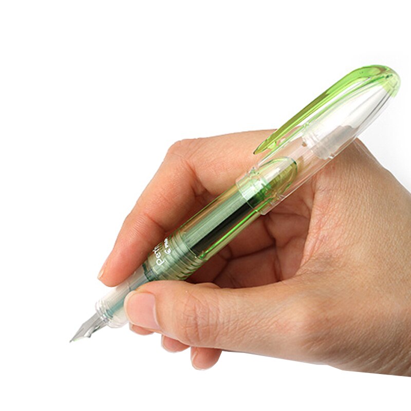 Pilot Mini pluma Vitality pluma estilográfica pluma de tinta de punta fina transparente suministros de envoltura colorida SPN-20F papelería de gran 1 Uds