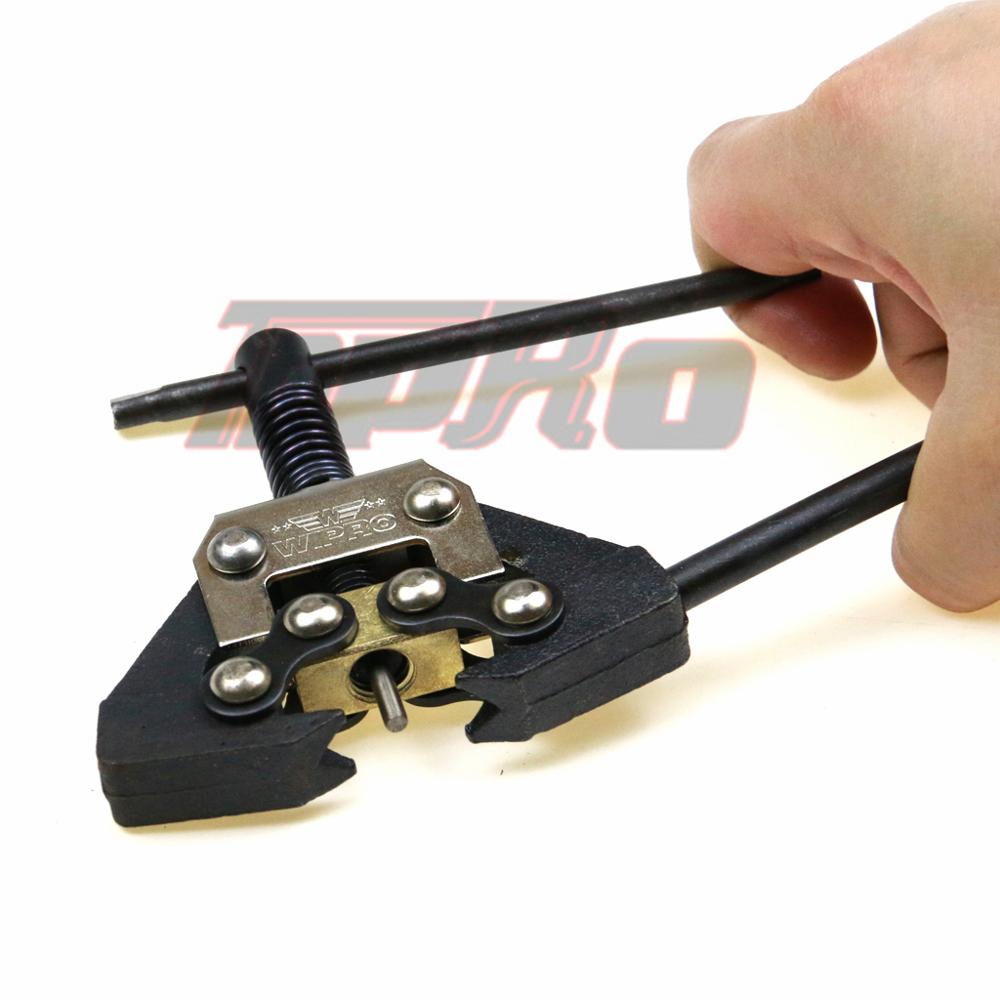TDPRO Motorcycle Chain Breaker Splitter 415-532 Universal Link Removal Riveting Tools ATV Heavy Duty Rivet Cutter Repair Tool