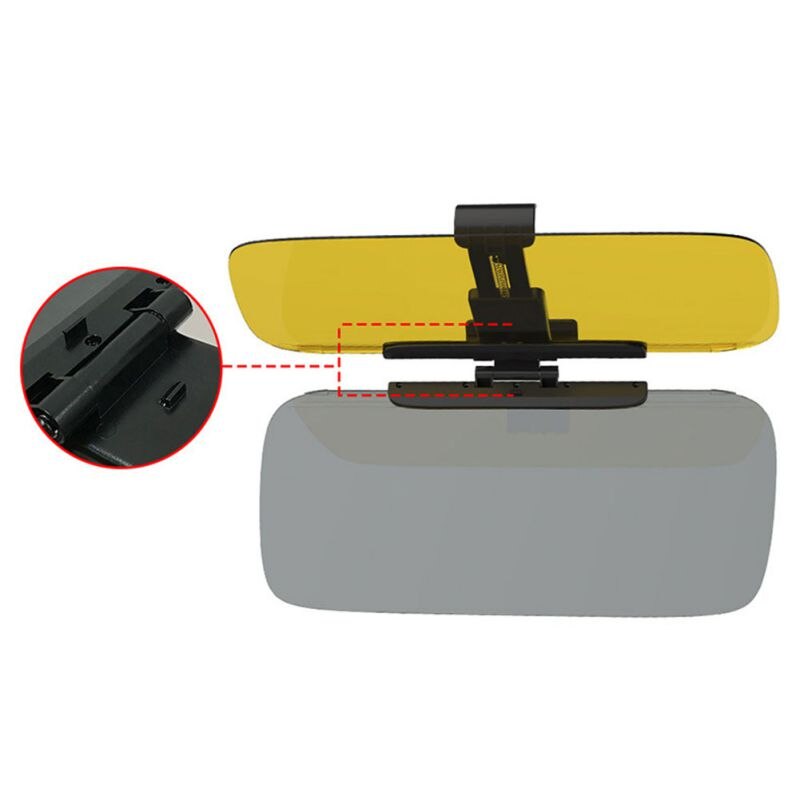Auto Zonneklep Verlengstuk - Dag Nacht Windscherm Zonnescherm - Anti-UV Anti-verblinding Anti-Mist Blocker