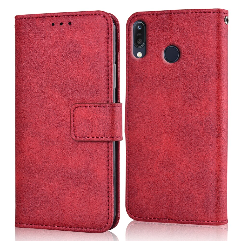 Flip Leder Telefon Fall für ASUS ZenFone Max M1 ZB555KL ZB 555KL ZB555 KL Fall brieftasche abdeckung