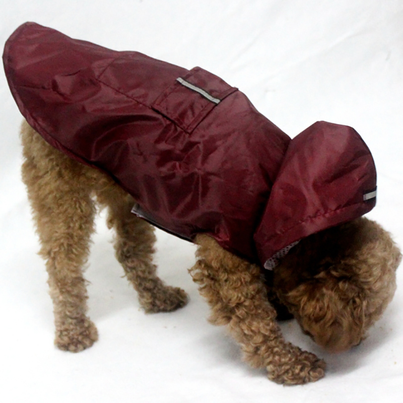 Reflective Dog Raincoat Waterproof Dog Clothes For Small Large Dogs Rain Coat Golden Retriever Raincape Pug Chihuahua Pet Poncho: XXXL / green