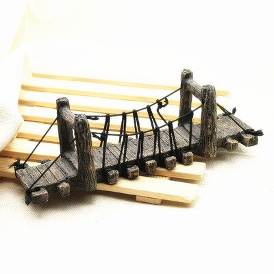Aquarium aménagement paysager pont décoratif poissons et crevettes résine pont tortue escalade en bois corde arbre pont plusieurs tailles