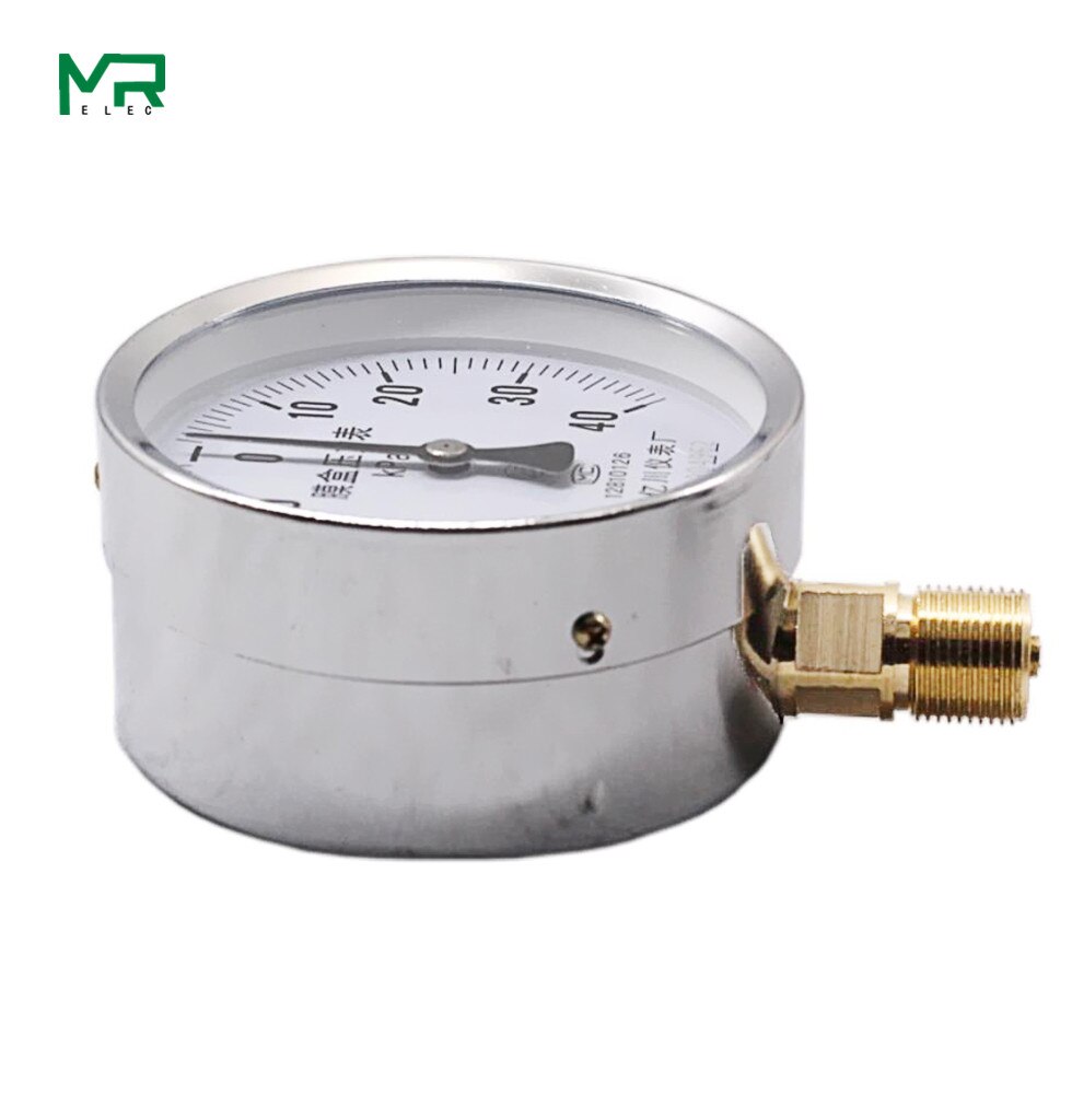 Ye100-40-40kpa vacuum capsule pressure gauge positive and negative natural gas micro pressure gauge