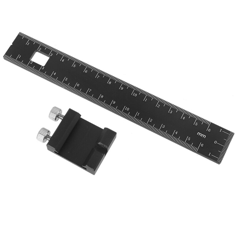 B2RB Woodworking T-Rule 6/8/12 Inch,Precision Precision Marking T-Square ,Aluminum alloy Positioning Scribing Gauge