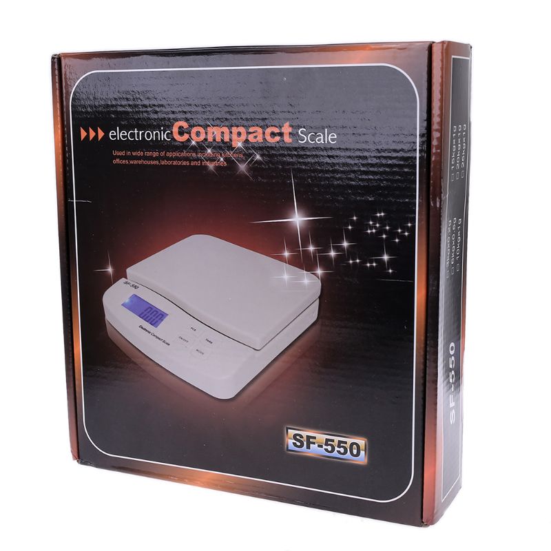 25kg/1g 55lb Digital Postal Scale Electronic Postage Weighing Scales with Counting Function SF-550