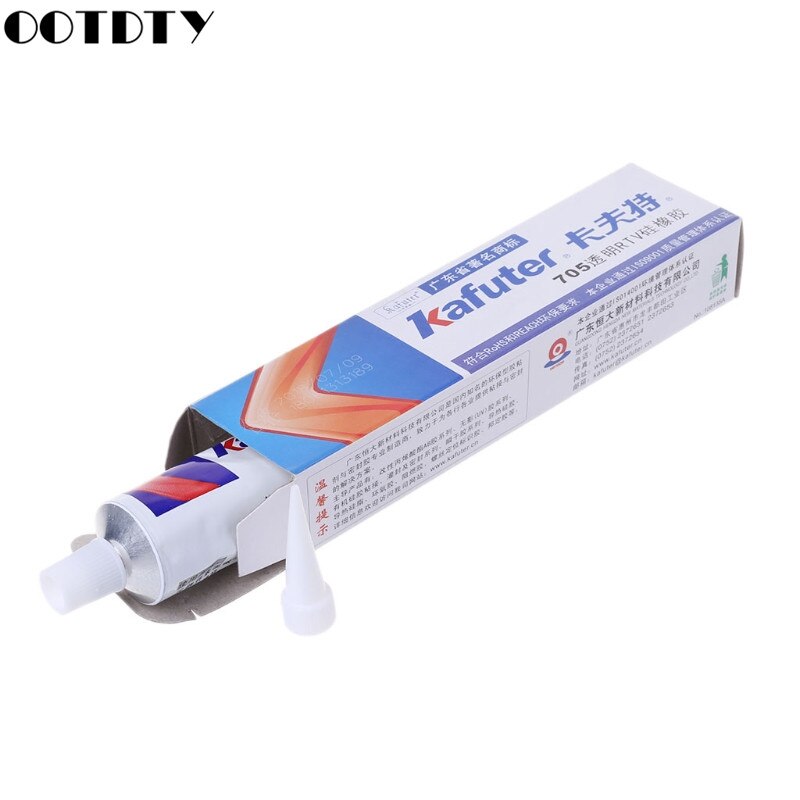 Transparent RTV Silicone Rubber Adhesive Grease Sealant Electronic Glue