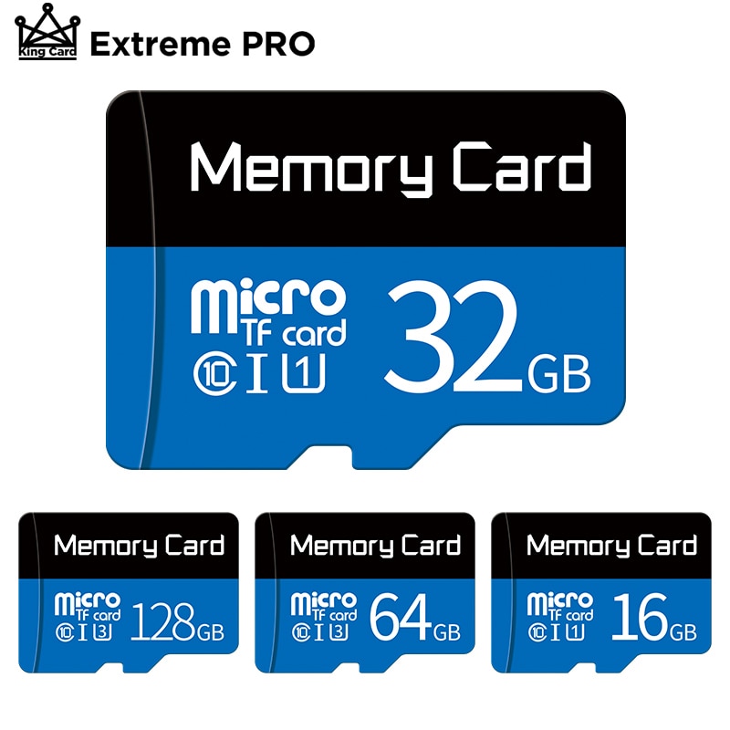 Tarjeta micro sd con adaptador, 4GB, 8GB, 16GB, 32GB, 64GB, Tarjeta de memoria 256GB de 128GB