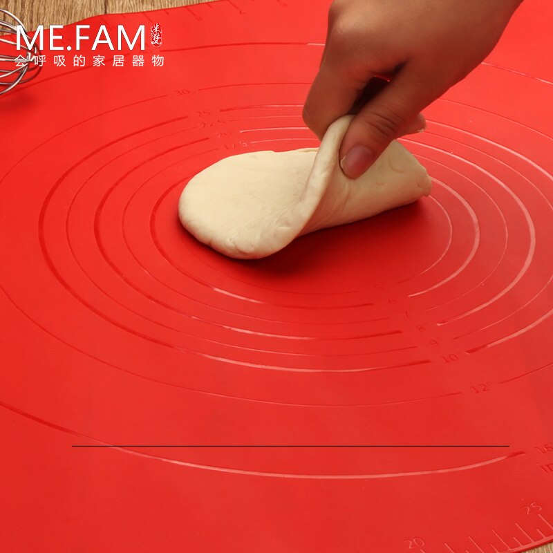 Me. fam Grote Maat 60X50 Cm Rimpelingen Siliconen Bakken Mat Antislip Hittebestendigheid Kneden Deeg Placemat non-stick Gebak Pads