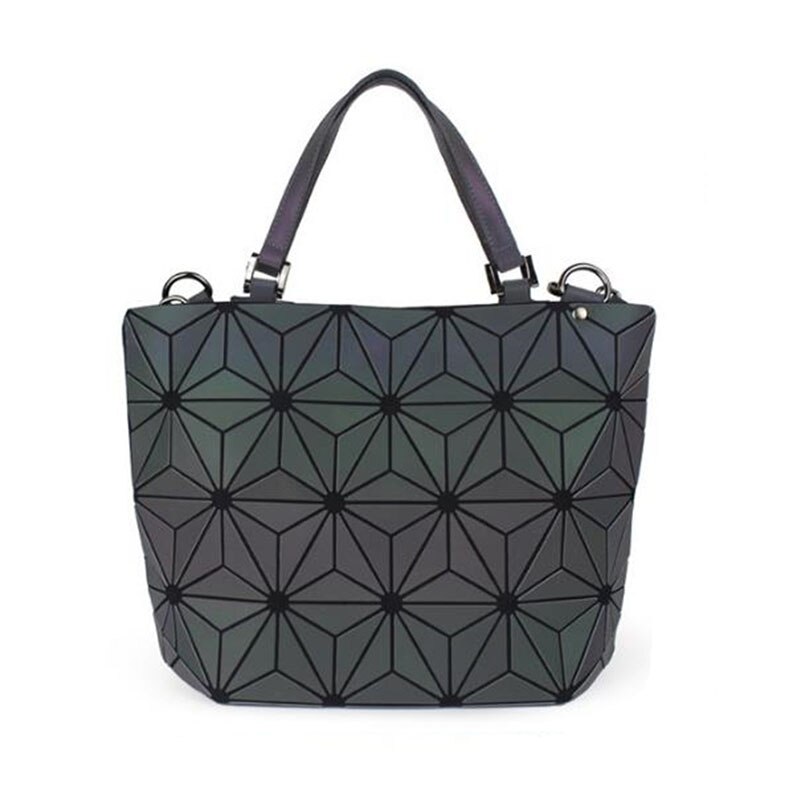 Sacs à Main de luxe lumineux femmes sacs concepteur dames Sac à Main sacs à Main pliants déformation fourre-tout Sac un Sac à bandoulière à Main: Luminous hexagon / 30cmX13cmX26cm